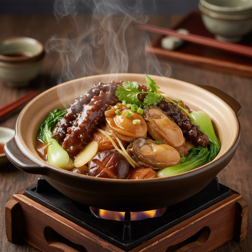 Sea Cucumber with Abalone